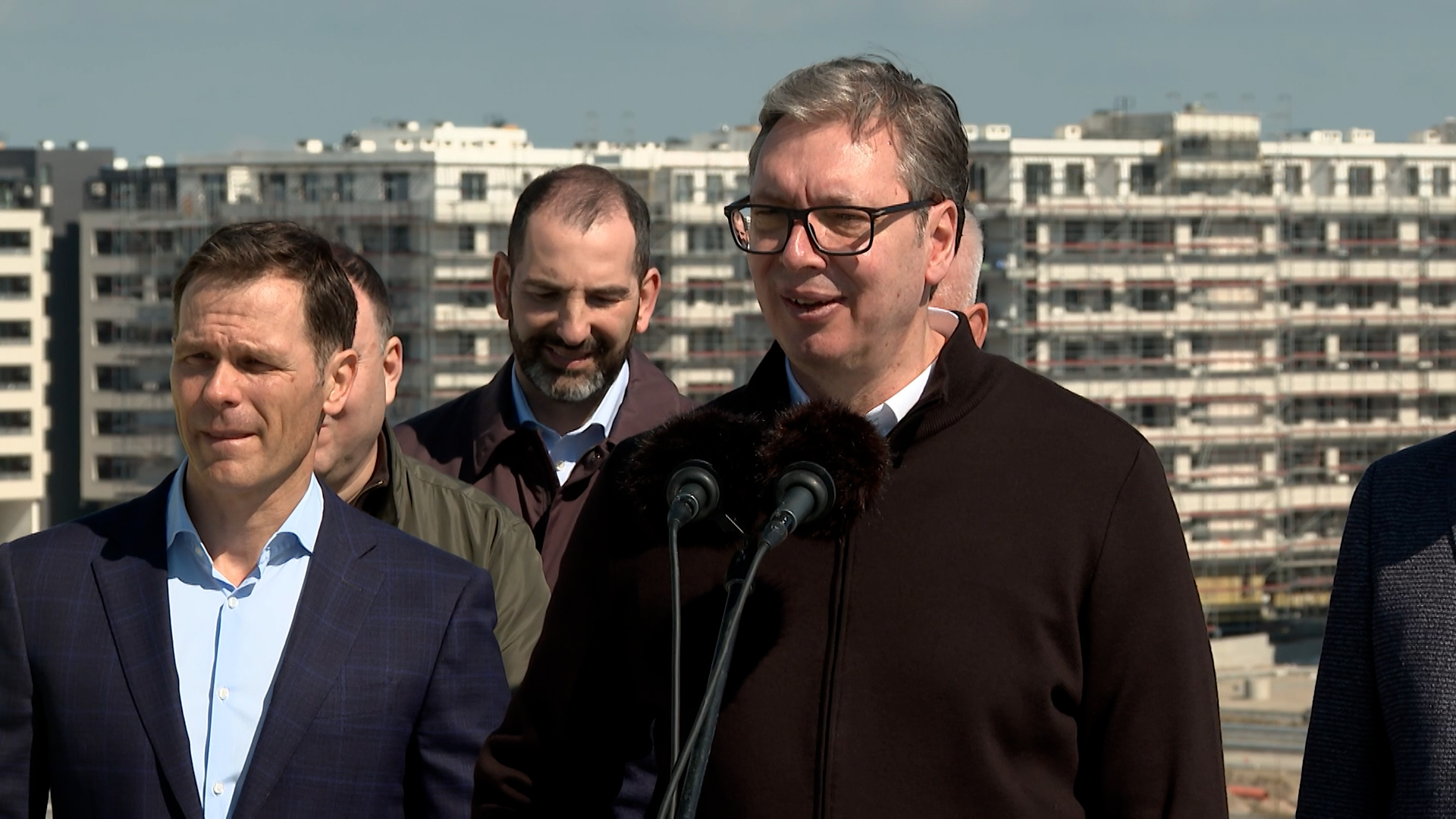 Beograd, Aleksandar Vucic predsednik Srbije, o izjavi da ce naredni predsednicki kandidat SNS biti Vladan Petrov